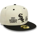 czapki-plana-wielokolorowy-dopasowany-59fifty-93-division-chicago-white-sox-mlb-new-era