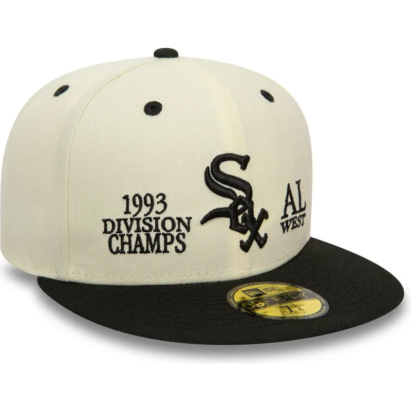 czapki-plana-wielokolorowy-dopasowany-59fifty-93-division-chicago-white-sox-mlb-new-era