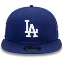 new-era-flat-brim-9fifty-team-colour-los-angeles-dodgers-mlb-blue-snapback-cap