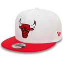 czapki-plana-czerwony-snapback-9fifty-white-crown-patch-chicago-bulls-nba-new-era