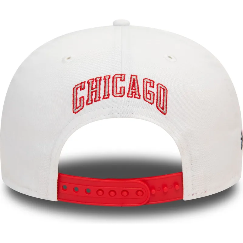 czapki-plana-czerwony-snapback-9fifty-white-crown-patch-chicago-bulls-nba-new-era