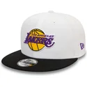 czapki-plana-czarny-snapback-9fifty-white-crown-patch-los-angeles-lakers-nba-new-era