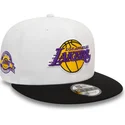 czapki-plana-czarny-snapback-9fifty-white-crown-patch-los-angeles-lakers-nba-new-era