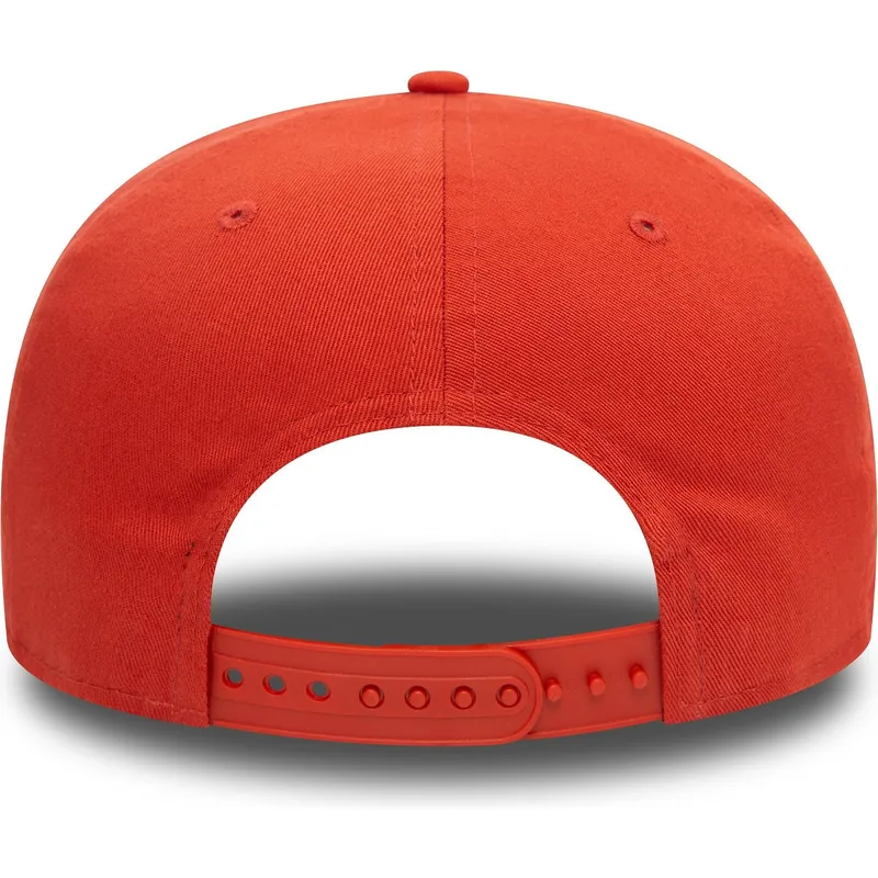 pomaranczowa-czapka-z-plaskim-daszkiem-snapback-9fifty-seasonal-flower-chicago-bulls-nba-od-new-era