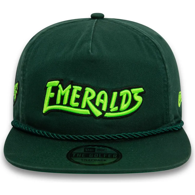 zielona-czapka-z-plaskim-daszkiem-snapback-golfer-alternative-eugene-emeralds-milb-od-new-era