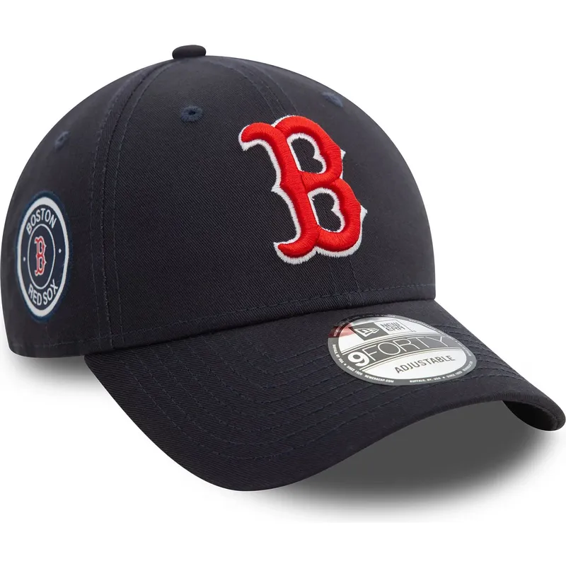 granatowa-regulowana-czapka-z-zakrzywionym-daszkiem-9forty-side-patch-boston-red-sox-mlb-new-era