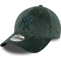 czapki-curva-zielony-dopasowany-39thirty-cord-new-york-yankees-mlb-new-era