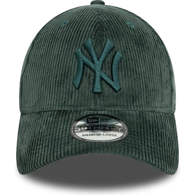 czapki-curva-zielony-dopasowany-39thirty-cord-new-york-yankees-mlb-new-era czapki-curva-zielony-dopasowany-39thirty-cord-new-york-yankees-mlb-new-era