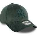 czapki-curva-zielony-dopasowany-39thirty-cord-new-york-yankees-mlb-new-era
