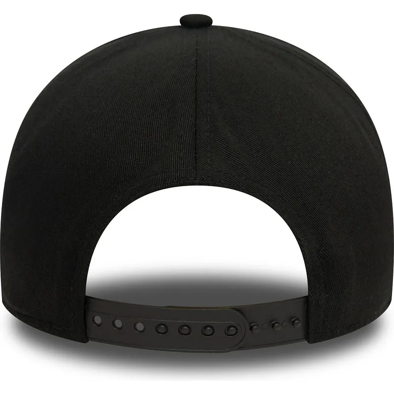 czarna-czapka-z-zakrzywionym-daszkiem-snapback-z-bezowym-logo-9forty-e-frame-league-essential-los-angeles-dodgers-mlb-marki-new-