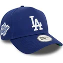 czapki-curva-niebieski-snapback-9forty-e-frame-patch-los-angeles-dodgers-mlb-new-era