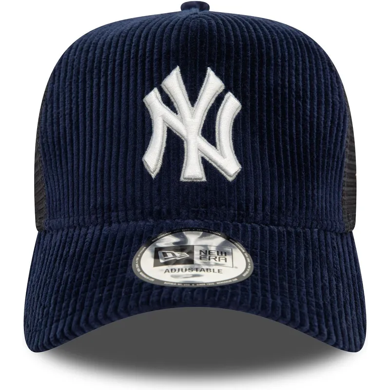 granatowa-czapka-truckerka-9forty-a-frame-cord-new-york-yankees-mlb-od-new-era