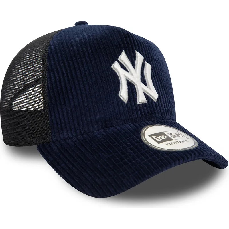 granatowa-czapka-truckerka-9forty-a-frame-cord-new-york-yankees-mlb-od-new-era