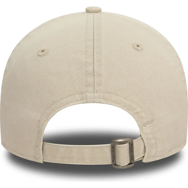 bezowa-czapka-z-zakrzywionym-daszkiem-regulowana-9twenty-heritage-script-od-new-era