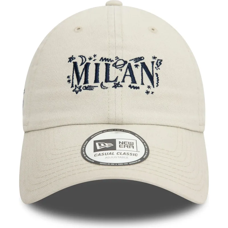 czapki-curva-bezowy-tasma-regulowana-9twenty-scribble-ac-milan-serie-a-new-era