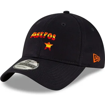 Granatowa zakrzywiona czapka z regulacją 9TWENTY Core Classic Houston Astros MLB New Era