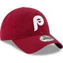ciemnoczerwona-zakrzywiona-czapka-regulowana-9twenty-core-classic-philadelphia-phillies-mlb-od-new-era