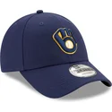 granatowa-zakrzywiona-czapka-z-regulacja-9forty-the-league-milwaukee-brewers-mlb-new-era