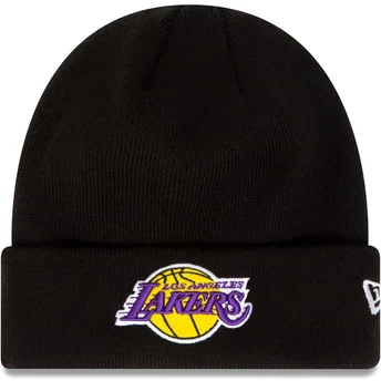 New Era Essential Cuff Los Angeles Lakers NBA Black Beanie