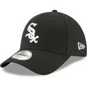 czarna-regulowana-czapka-z-zakrzywionym-daszkiem-dla-dzieci-9forty-the-league-chicago-white-sox-mlb-od-new-era