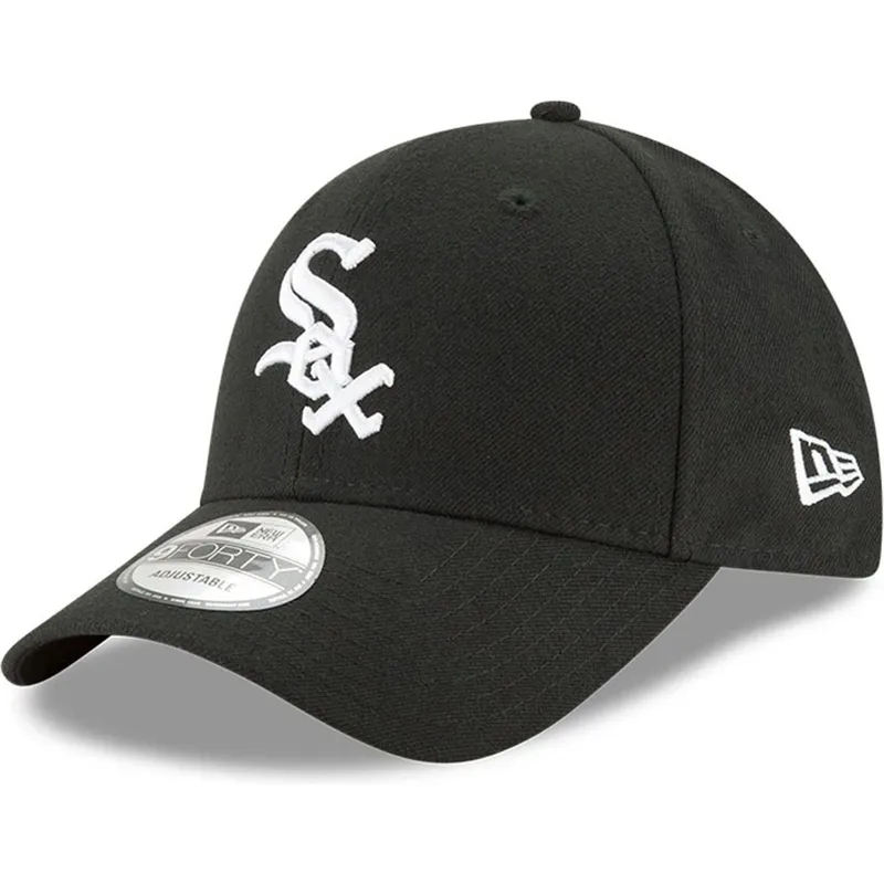 czarna-zakrzywiona-czapka-regulowana-dla-dziecka-9forty-the-league-chicago-white-sox-mlb-new-era