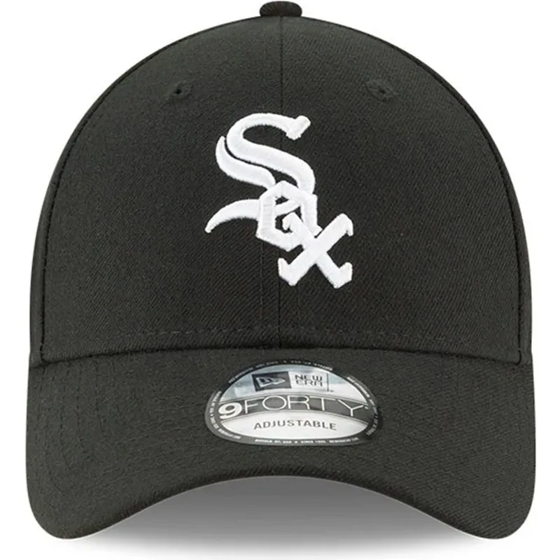czarna-zakrzywiona-czapka-regulowana-dla-dziecka-9forty-the-league-chicago-white-sox-mlb-new-era