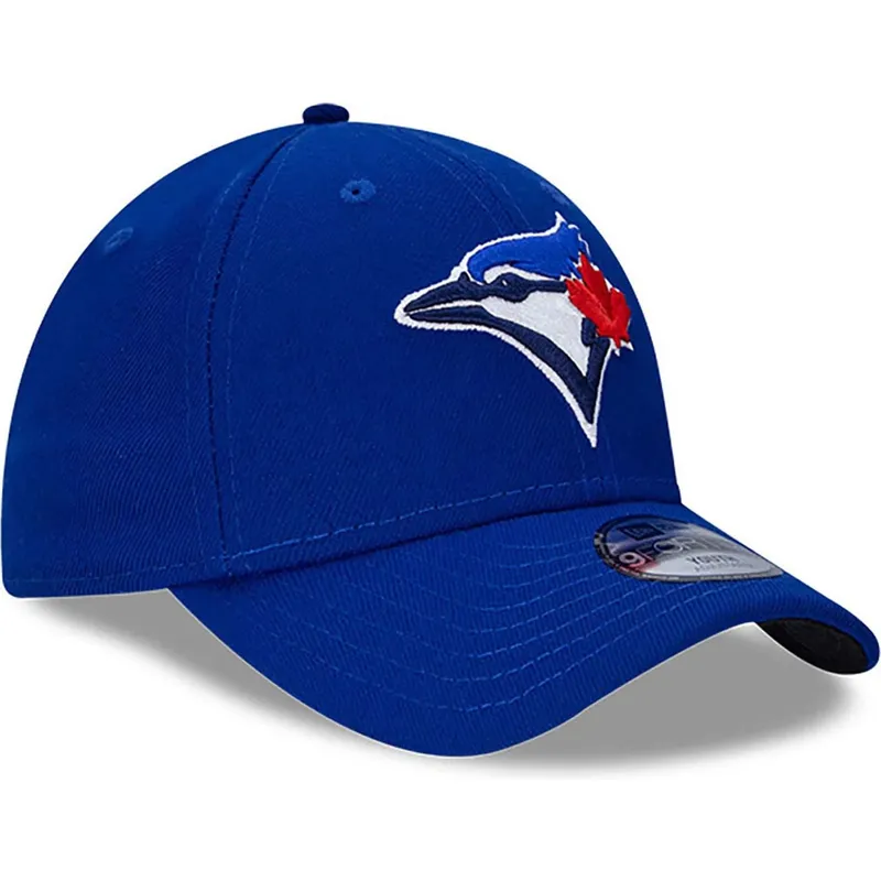 niebieska-zakrzywiona-regulowana-czapka-dziecieca-9forty-the-league-toronto-blue-jays-mlb-od-new-era