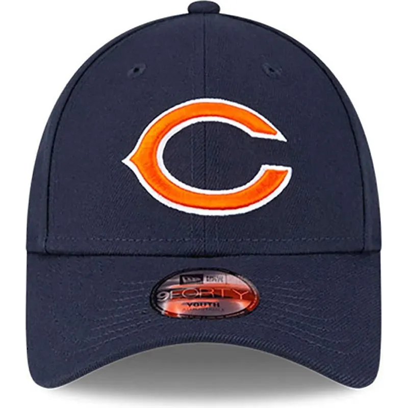 granatowa-zakrzywiona-czapka-regulowana-dla-chlopca-9forty-the-league-chicago-bears-nfl-new-era
