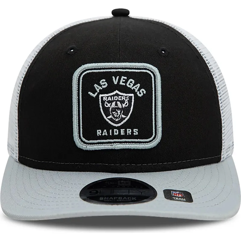 czarna-i-szara-czapka-trucker-9fifty-low-profile-patch-las-vegas-raiders-nfl-od-new-era