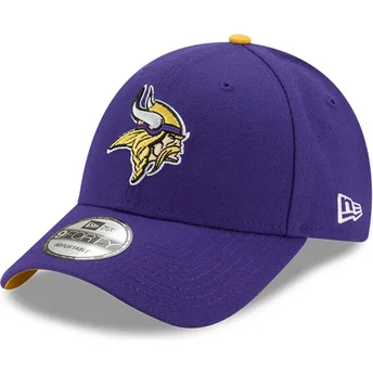 Wyginięta czapka purpurowa z regulacją 9FORTY The League Minnesota Vikings NFL New Era