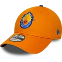 new-era-curved-brim-9forty-core-saiyans-fc-kings-league-orange-adjustable-cap