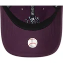 fioletowa-zakrzywiona-czapka-z-regulacja-i-granatowym-logo-9twenty-league-essential-new-york-yankees-mlb-od-new-era