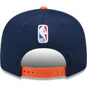 granatowo-pomaranczowa-czapka-z-daszkiem-snapback-9fifty-statement-new-york-knicks-nba-new-era