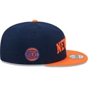 granatowo-pomaranczowa-plaska-czapka-snapback-9fifty-statement-new-york-knicks-nba-new-era