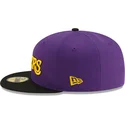 czapka-plaska-fioletowa-i-czarna-dopasowana-59fifty-statement-los-angeles-lakers-nba-new-era