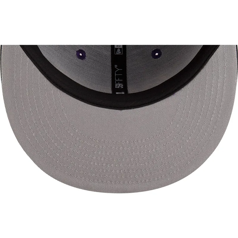 czapka-plaska-fioletowa-i-czarna-dopasowana-59fifty-statement-los-angeles-lakers-nba-new-era