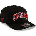 czarna-zakrzywiona-czapka-snapback-9seventy-statement-stretch-snap-chicago-bulls-nba-new-era