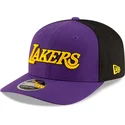 fioletowo-czarna-czapka-z-daszkiem-snapback-9seventy-statement-stretch-snap-los-angeles-lakers-nba-od-new-era