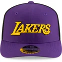 fioletowo-czarna-czapka-z-daszkiem-snapback-9seventy-statement-stretch-snap-los-angeles-lakers-nba-od-new-era