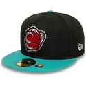 czarna-i-zielona-dopasowana-czapka-z-daszkiem-59fifty-classic-memphis-grizzlies-nba-new-era