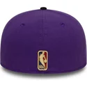 plaska-czapka-fioletowo-czarna-dopasowana-59fifty-classic-sacramento-kings-nba-new-era
