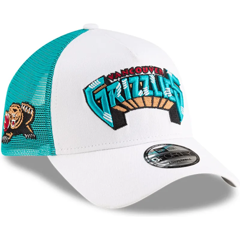 czapka-trucker-biala-i-zielona-a-frame-classic-memphis-grizzlies-nba-new-era