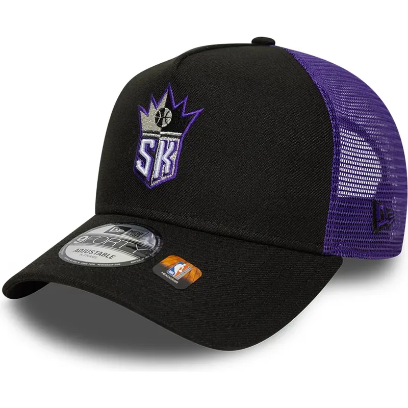 czapka-trucker-czarno-fioletowa-a-frame-classic-sacramento-kings-nba-new-era