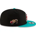 czarna-i-zielona-czapka-z-daszkiem-snapback-9fifty-classic-memphis-grizzlies-nba-new-era