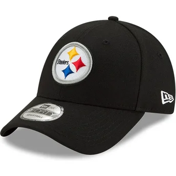 Czapki zakrzywiona czarny taśma regulowana 9FORTY The League Pittsburgh Steelers NFL New Era