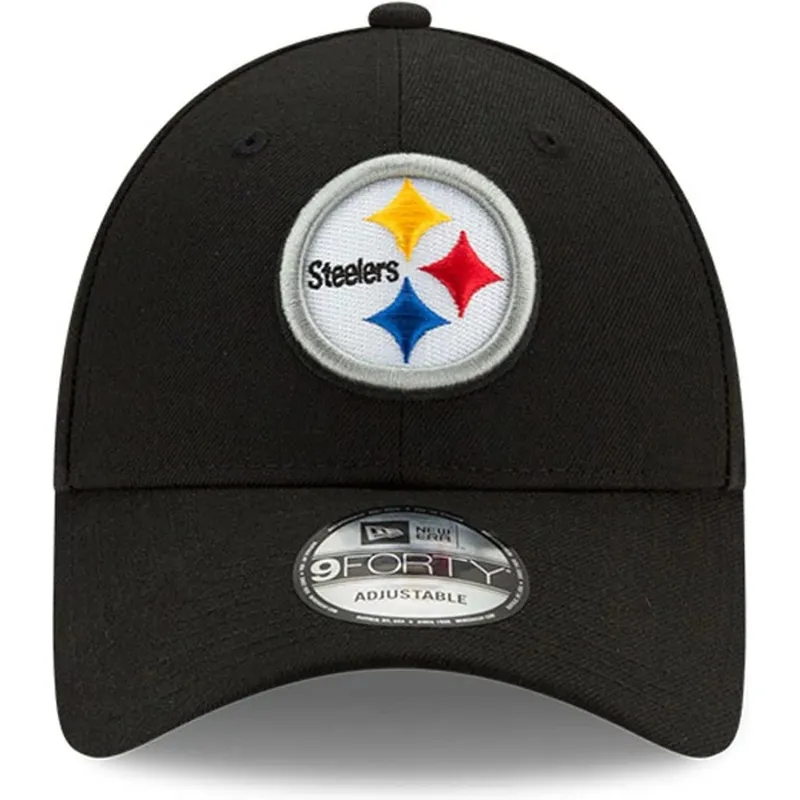 czarna-regulowana-czapka-z-daszkiem-9forty-the-league-pittsburgh-steelers-nfl-new-era
