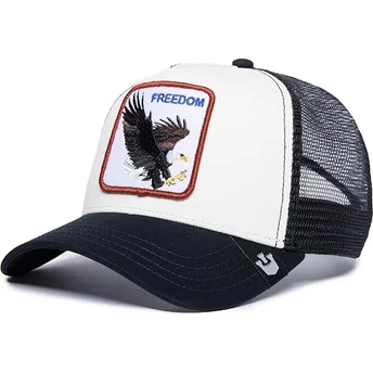 Czapka trucker biała Eagle Freedom Goorin Bros.