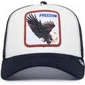 czapka-trucker-biala-orzel-freedom-od-goorin-bros