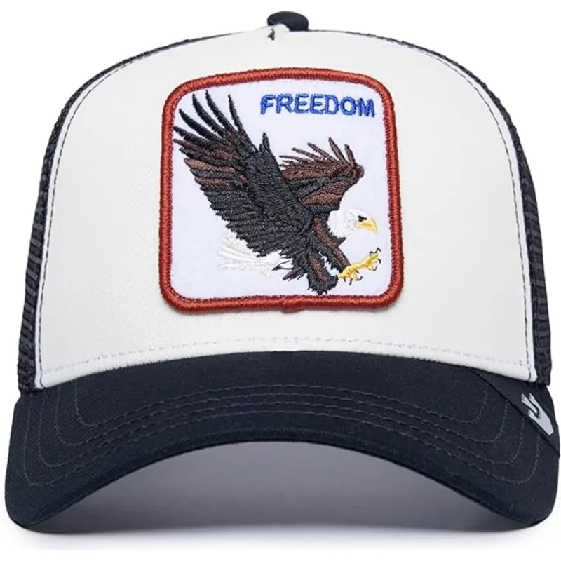 czapka-trucker-biala-orzel-freedom-od-goorin-bros
