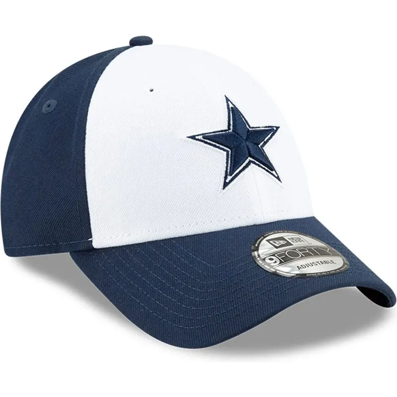 biala-i-granatowa-regulowana-czapka-z-daszkiem-9forty-the-league-dallas-cowboys-nfl-new-era